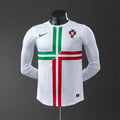 Portugal 2012 Away Long Sleeve Player Version Retro Jersey