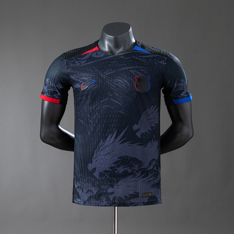 Barcelona 2025/26 Special Edition - Black Dragon Player version Jersey