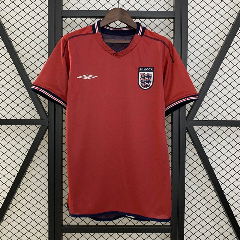 Retro England 2002 Away Jersey Fan Version