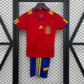 Kids Spain 2010 Home Jersey Kit Fan Version