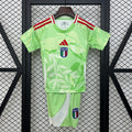 2025 Kids Italy Away Jersey Kit Fan Version