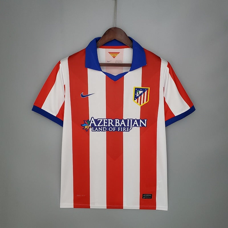 Retro Atletico Madrid 2014/15 Home Jersey Fan Version