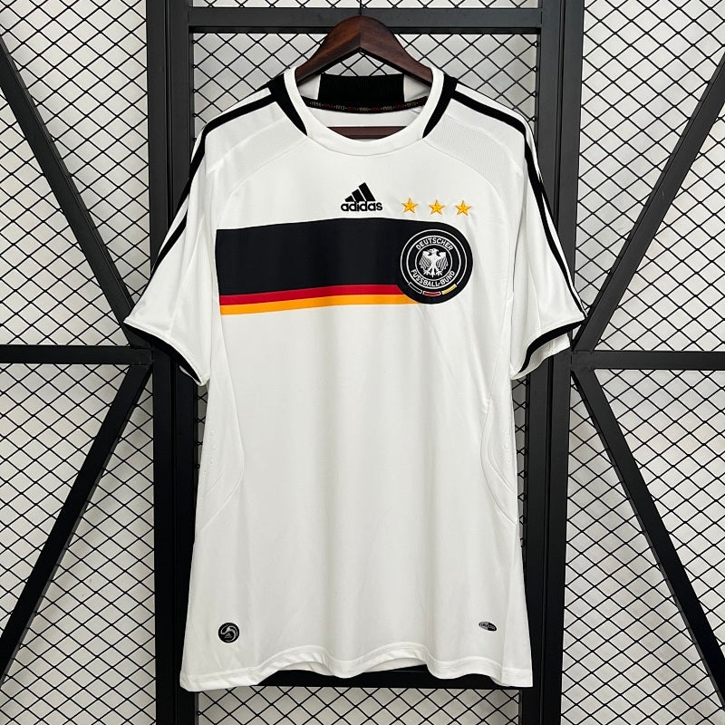 Retro Germany 2008 Home Jersey Fan Version