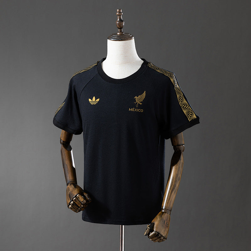 Mexico Gold 3-stripes T-Shirt