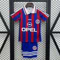 Kids Bayern Munich 1995/97 Home Jersey Kit Fan Version