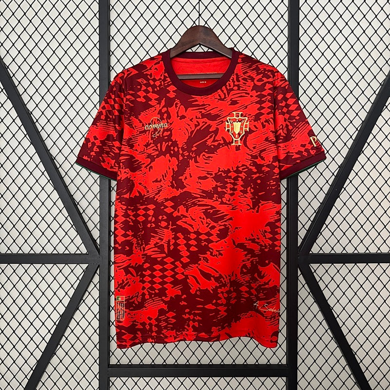 2024 Portugal Training Wear Red Fan Version