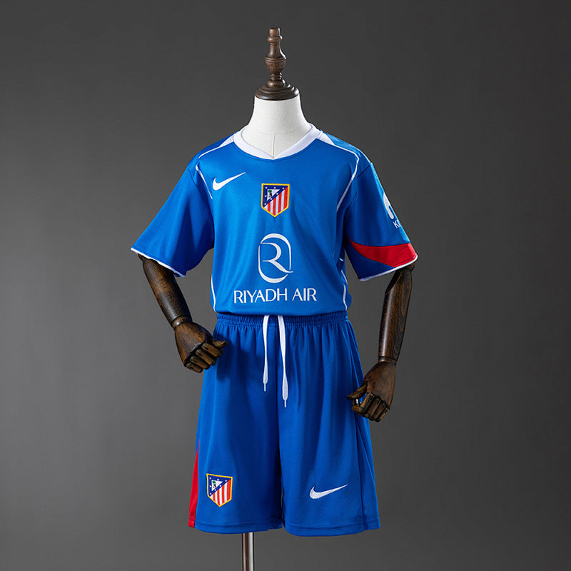 Atletico Madrid 2025/26 Third Away Kids Kit Jersey Fan Version