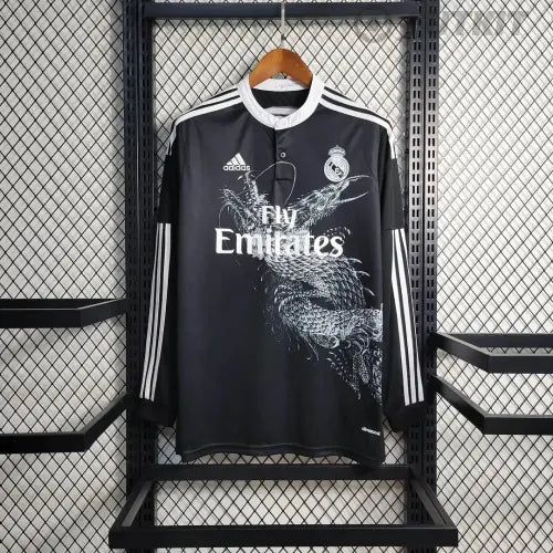 REAL MADRID 14-15 RETRO LONG SLEEVED FAN VERSION