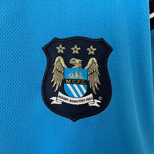 Retro Manchester City 2001/02 Home Jersey Fan Version