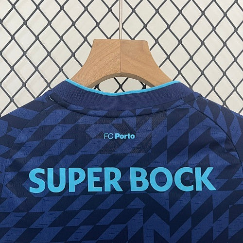 2024/25 Kids Porto Third Away Jersey Kit Fan Version