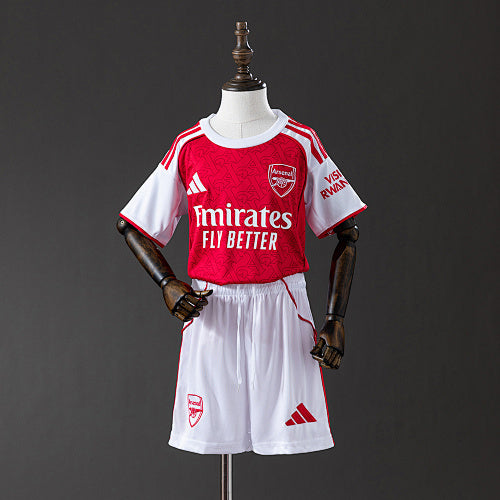 2025/26 Kids Arsenal Home Jersey Kit