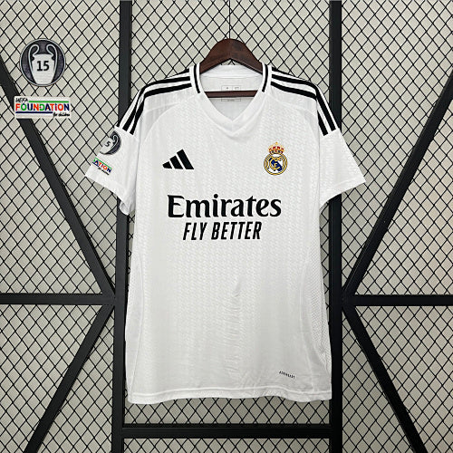 2024/25 Real Madrid Home Jersey Fan Version