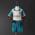 Manchester City 2024/25 Fourth Away kids kit Jersey Fan Version