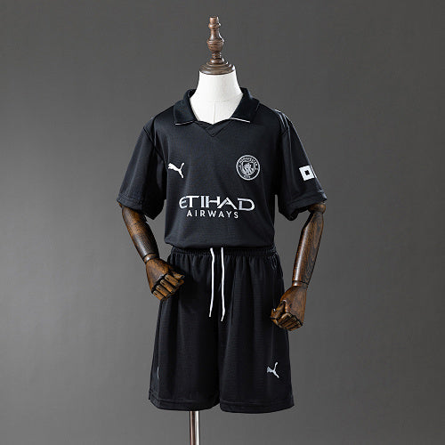 Manchester City 2025/26 Away Full kids kit Jersey Fan Version