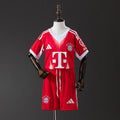 2025/26 Kids Bayern Munich Home Jersey Kit Fan Version