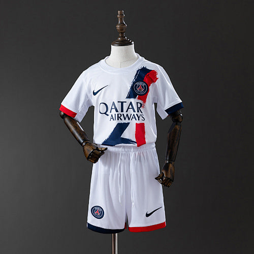2024/25 Kids PSG Away Jersey Kit Fan Version