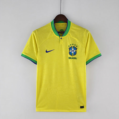 2022 Brazil World Cup Jersey Home Fan Version