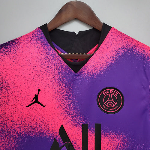 2020/21 Jordan PSG Fourth Away Purple Jersey Fan Version