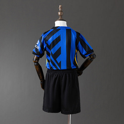 Inter Milan 2024/25 Home Kids Kit Jersey Fan Version