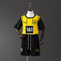 2024/25 Kids Dortmund Home Jersey Kit Fan Version