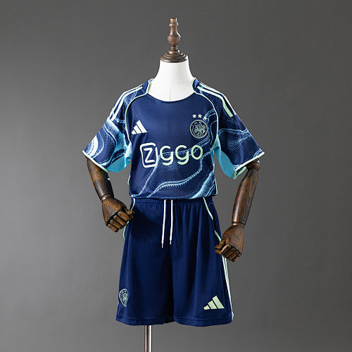 2025/26 Kids Ajax Away Jersey Fan Version