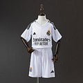 2024/25 Kids Real Madrid Home Jersey Kit