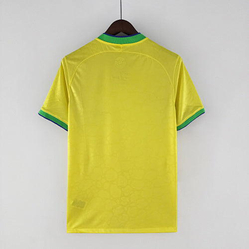 2022 Brazil World Cup Jersey Home Fan Version