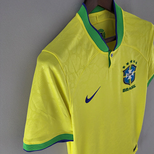 2022 Brazil World Cup Jersey Home Fan Version