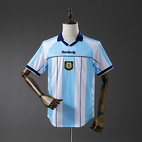 Argentina 2000/01 Home Retro Jersey Fan Version