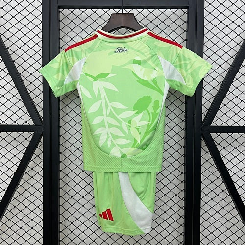 2025 Kids Italy Away Jersey Kit Fan Version