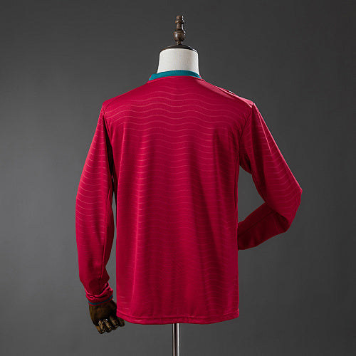 Portugal 2026 Home Long-Sleeved Jersey Fan Version