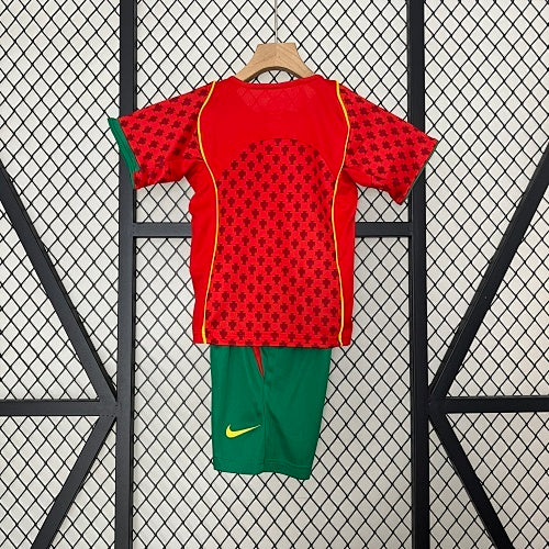 Kids Portugal 2004 Home Jersey Kit