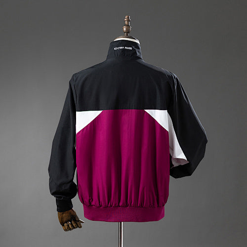 PSG Collaboration Windbreaker - Black & Psychedelic Purple