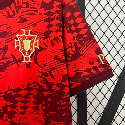 2024 Portugal Training Wear Red Fan Version
