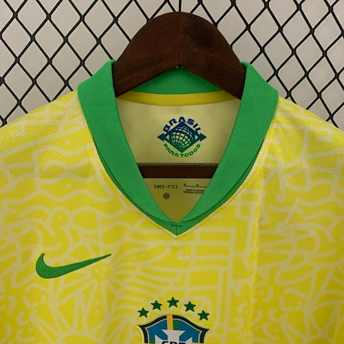2024 Brazil Home Jersey Fan Version