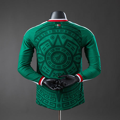 Mexico 2026 Home Long-Sleeve Player Version Jersey