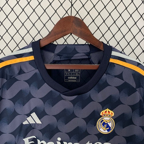 2023/24 Long Sleeve Real Madrid Away Jersey Fan Version