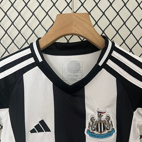 2024/25 Kids Newcastle United Home Jersey Kit Fan Version