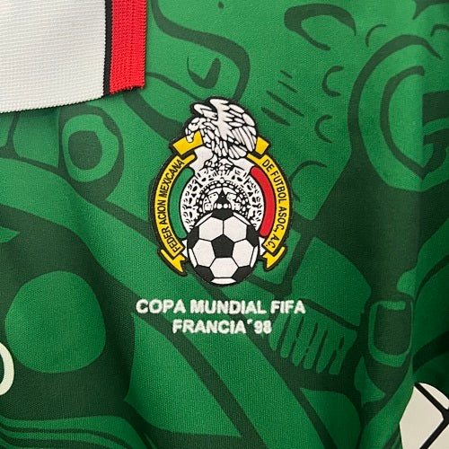 Kids Mexico 1998 Home Jersey Kit