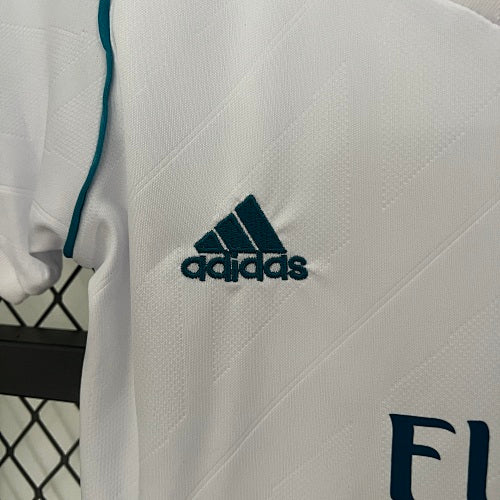 Kids Real Madrid 2017/18 Home Jersey