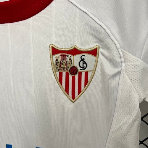 2025/26 Kids Sevilla Away Kit Jersey Fan Version
