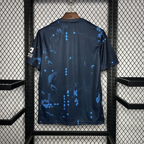 Chelsea 2024/25 Dark blue Pre-match training Jersey Fan Version