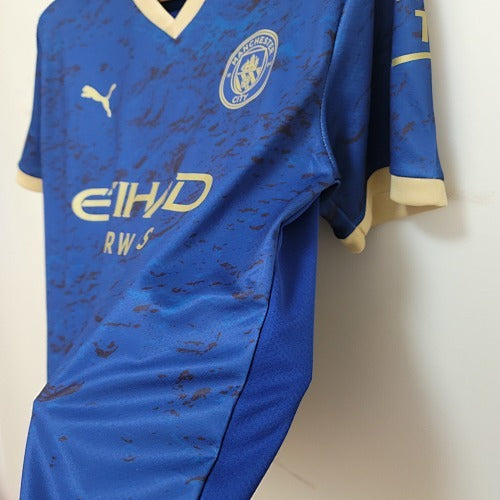 2023/24 Manchester City Blue Jersey Fan Version