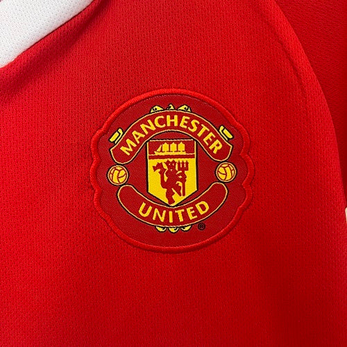 Kids Manchester United 2010/11 Home Jersey Kit Fan Version
