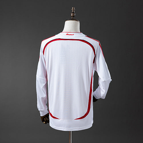 Retro Long Sleeve AC Milan 2006/07 Away Jersey Fan Version
