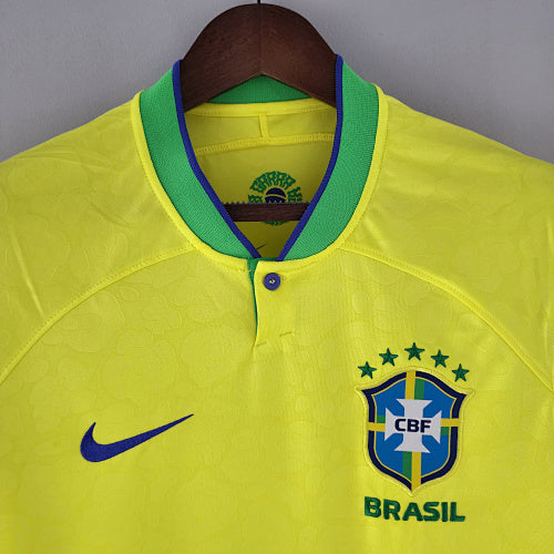 2022 Brazil World Cup Jersey Home Fan Version