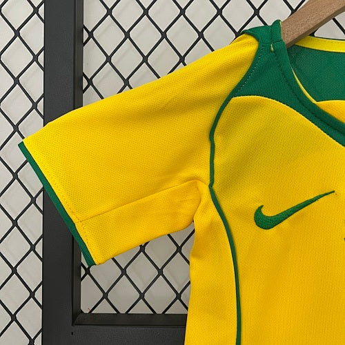 Kids Brazil 2004 Home Jersey Fan Version