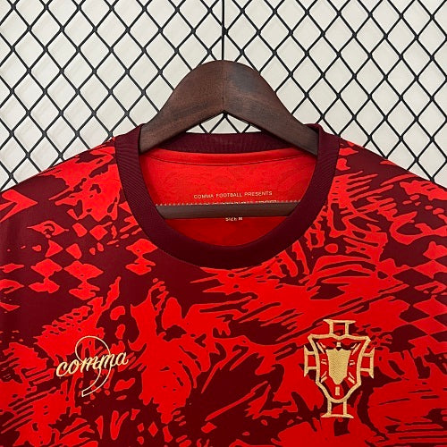 2024 Portugal Training Wear Red Fan Version