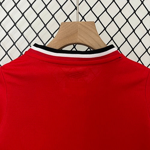 Kids Manchester United 2000/01 Home Jersey Kit Fan Version