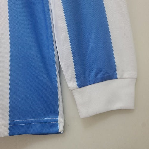 Retro 1978 Long Sleeve Argentina Home Fan Version